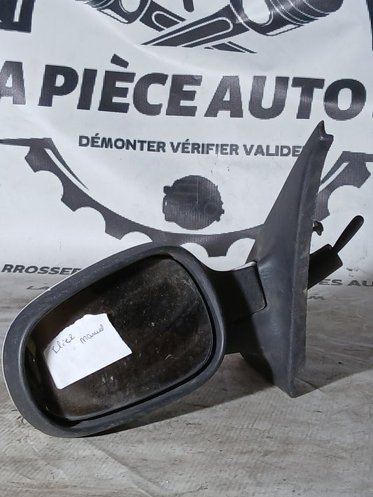 Rétroviseur gauche Renault Clio 2 blanc manuel