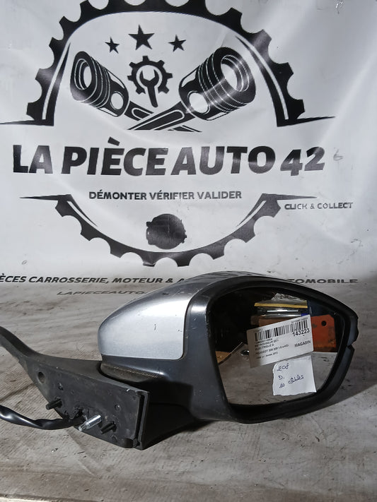 Rétroviseur droit Peugeot 208 1 gris 9 câbles