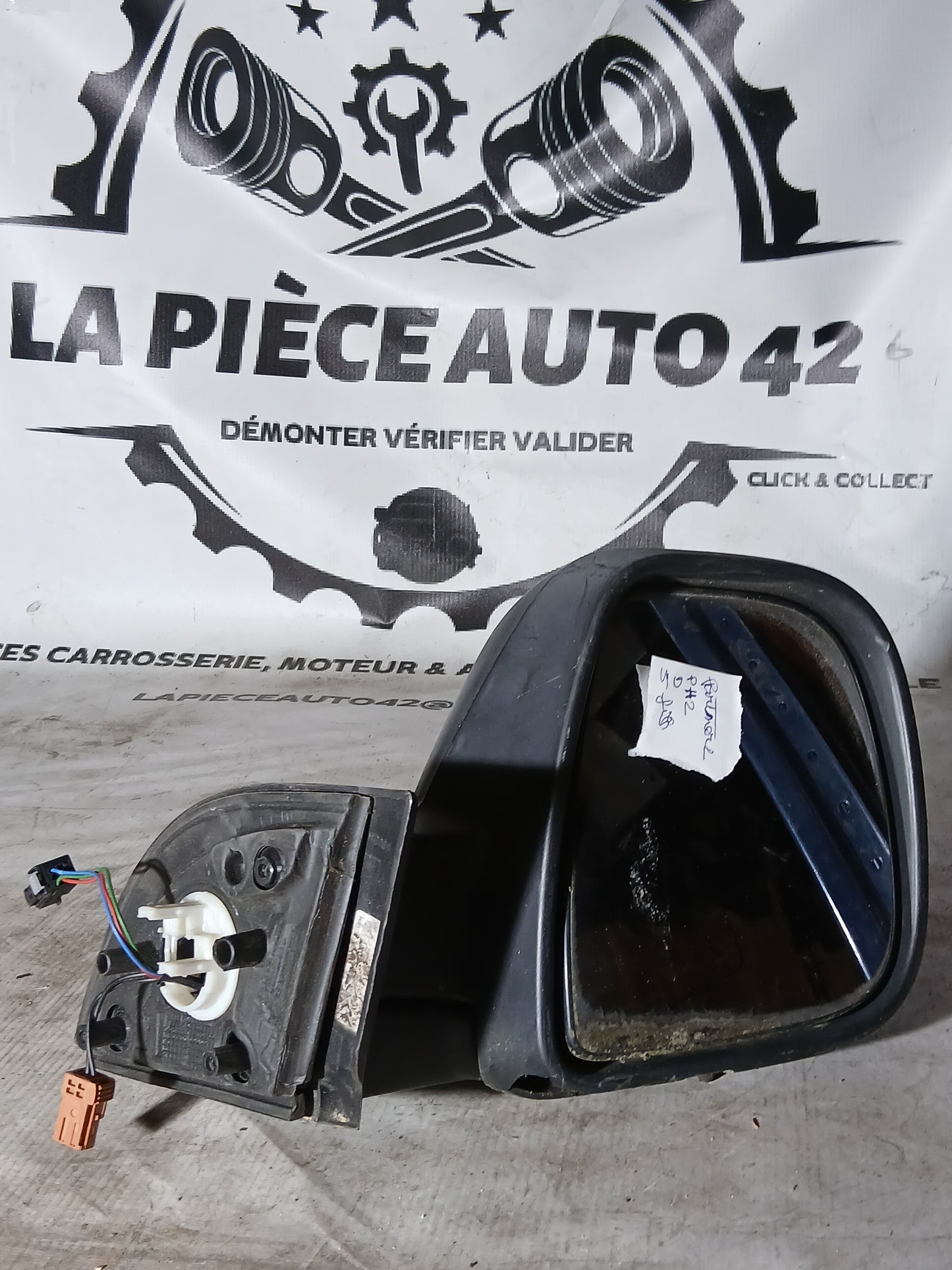 Rétroviseur droit Peugeot Partner 5 câbles