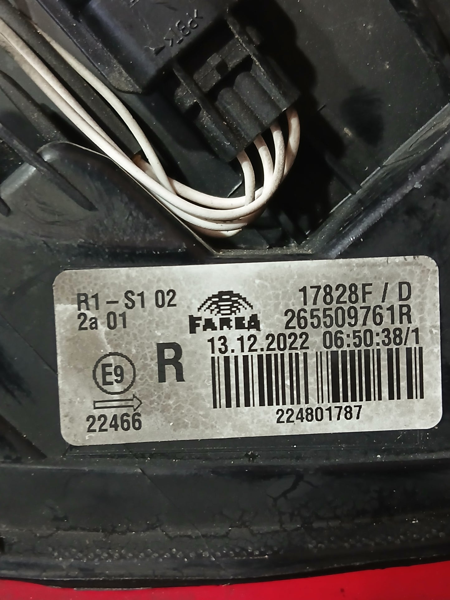 Feux arrière droit Renault Clio 5