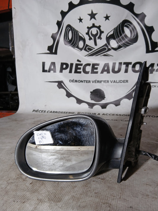 Rétroviseur gauche Volkswagen Golf 5 gris 6 câbles