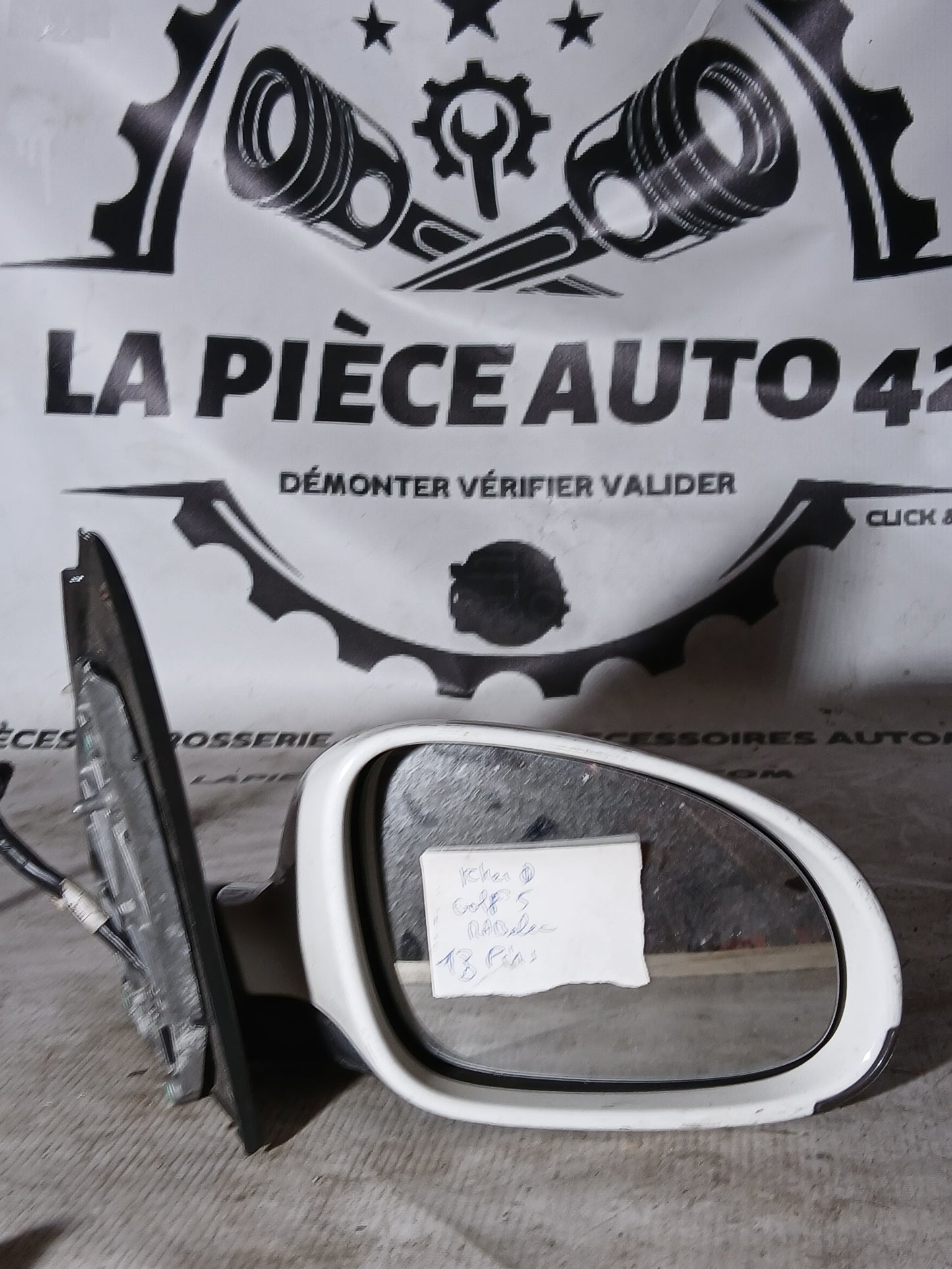 Rétroviseur droit Volkswagen Golf 5 13 câbles