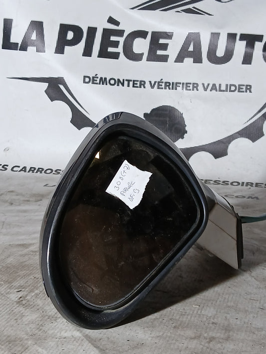 Rétroviseur gauche Peugeot 308 noir 6 câbles